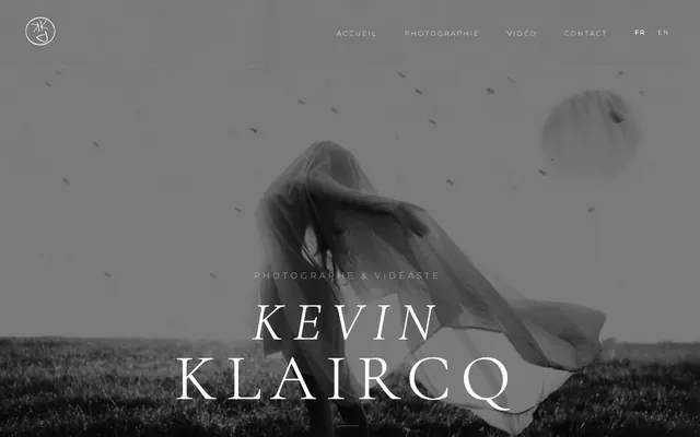 Site Kevin Klaircq créé avec Iris