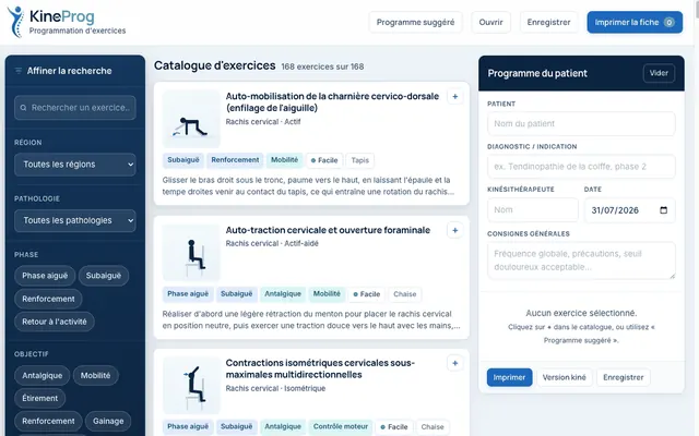 Site KineProg créé avec Iris