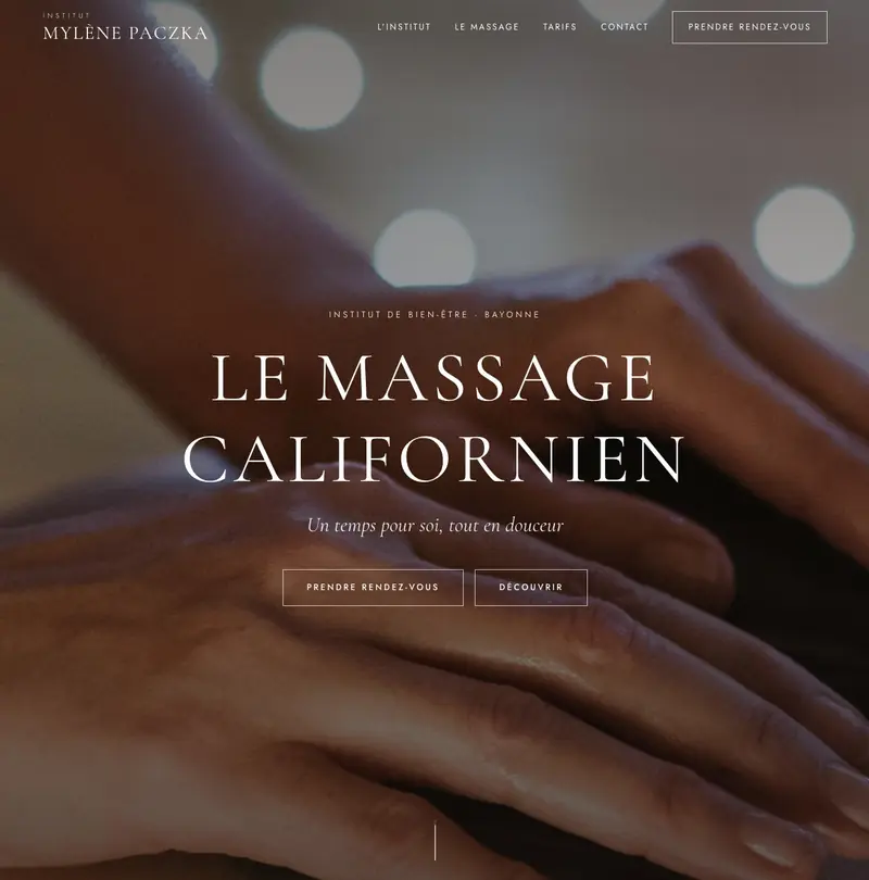 Site Institut Mylène Paczka