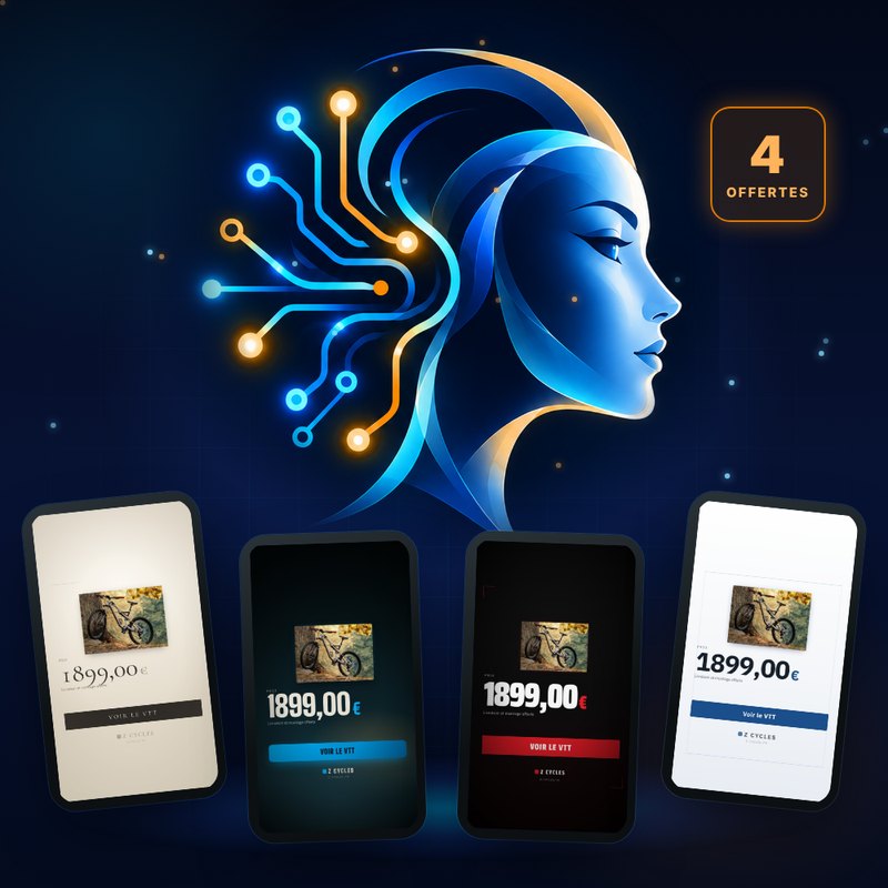 Iris et quatre stories offertes, une par thème